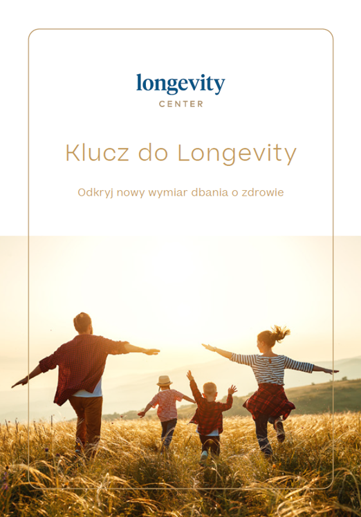 EBOOK: „Klucz do Longevity: Odkryj nowy wymiar dbania o  zdrowie”