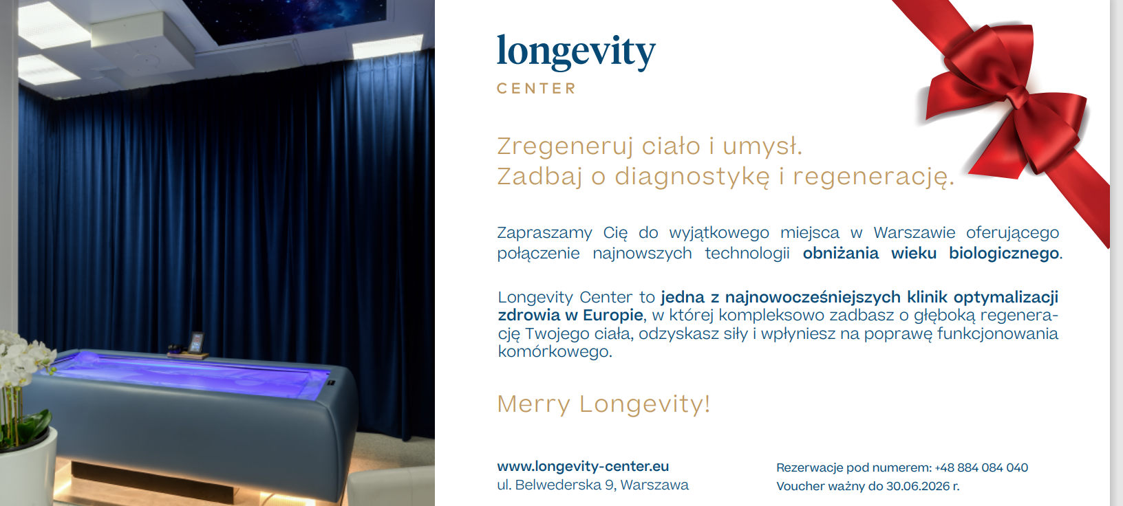 Voucher dla Panów „MEN’S EXECUTIVE RECHARGE”